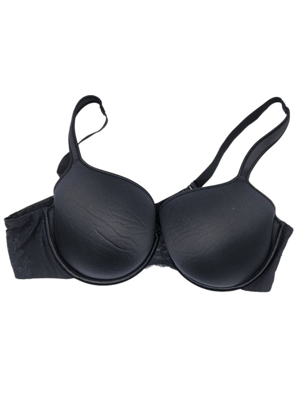Torrid Curve Ballet Back Bra Black 44C Lined Seamless Full Coverage Underwire